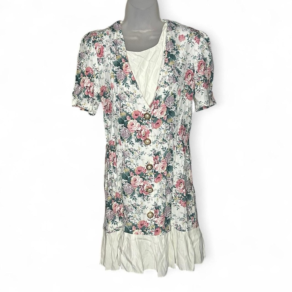 Vintage Floral Dress